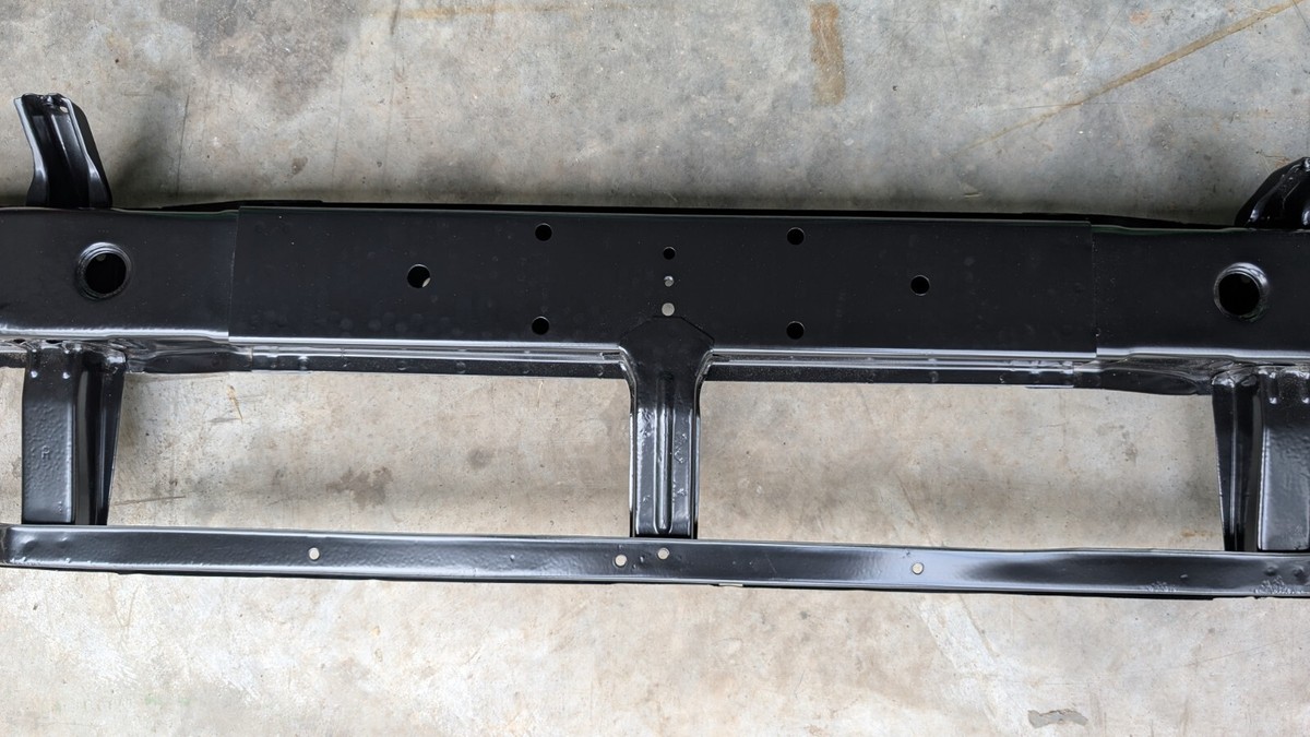 88-91 CRX OEM rear back metal impact crash bar bumper beam