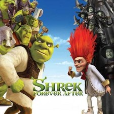 SHREK FOREVER AFTER Movie POSTER 30x30 Cameron Diaz Eddie Murphy Ian McShane
