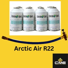 Envirosafe Arctic Air for R22, AC Coolant Support, case with hose