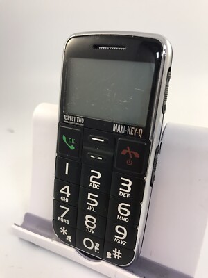 MAXI-KEY-Q schwarz entsperrt Netzwerk Handy gesprungen unvollständig Dual Core   