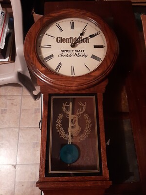 Glenfiddich Heirloom Clock | eBay