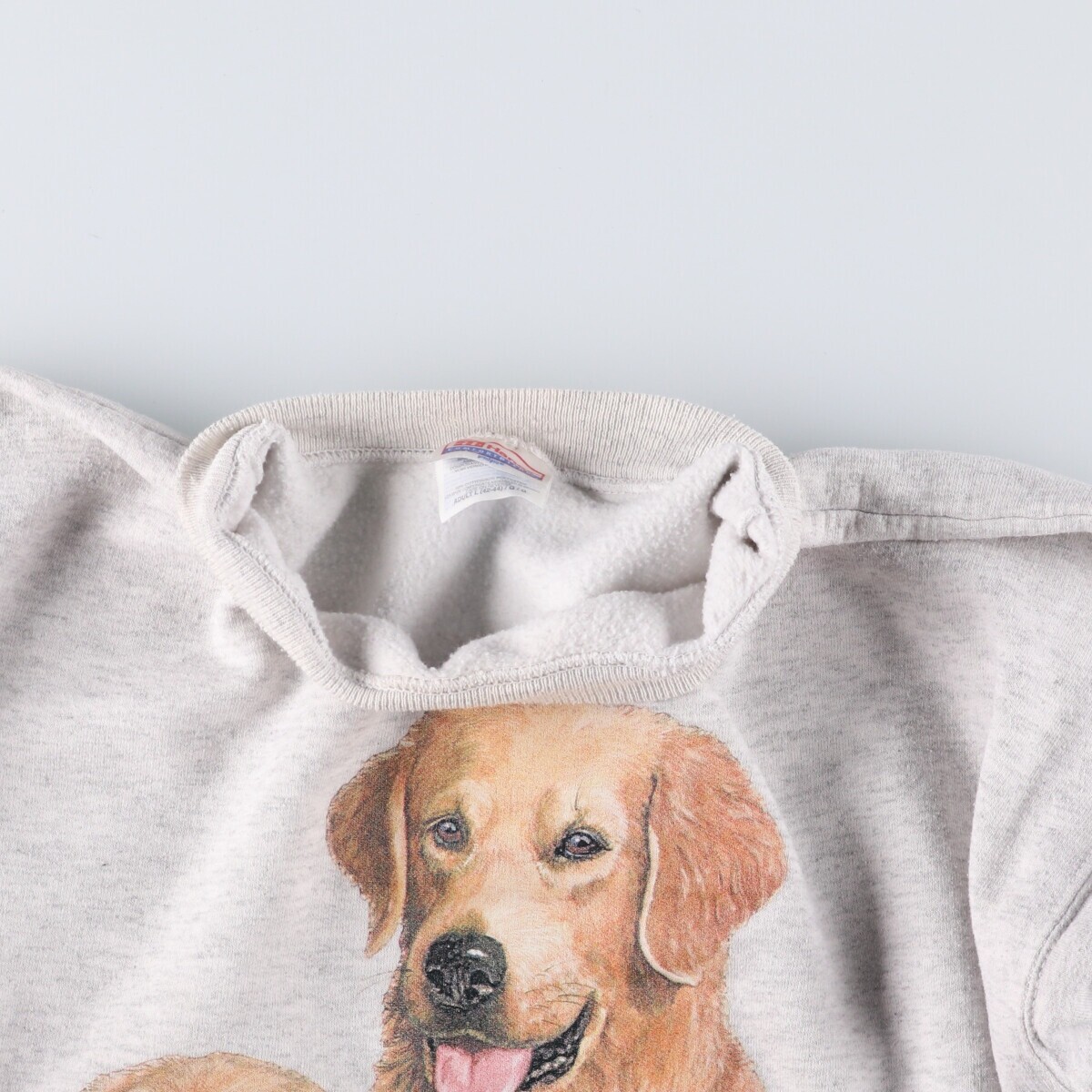 トップス vintage Hanes dog sweat Vintage Hanes Sweatshirt / Dog Swearshirt / Retro 90s