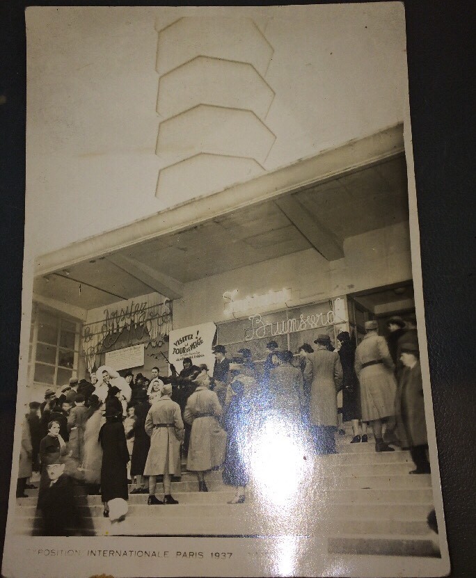 WELTAUSSTELLUNG KÄLTEPAVILLON SCHNEETURM 4 FOTOS - 1937