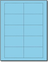 Bright Blue 65lb Business Cards - 25 Sheets / 250 Business Cards - Laser & In... on sale Bright Blue 65lb Business Cards - 25 Sheets / 250 Business Cards - Laser & In... on sale
