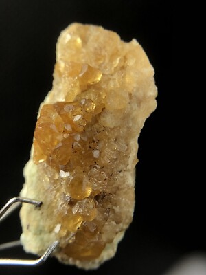 Amazing Orange Garnet Gemy Thumb size Bunch terminated Specimen From @Pakistan