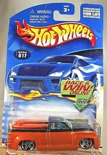 2003 Hot Wheels #17 First Editions 5/42 SWITCHBACK Orange/Black w/Chrome Pr5 Sp
