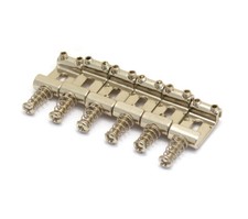 (6) Nickel Bent Steel Narrow Saddles for Modern/Import Fender Strat&reg; BS-SI-N