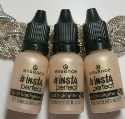 3x essence #INSTA Perfect Liquid Highlighter 10# gold addiction 15ml