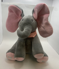 Peek a Boo Ellie Gray Elephant Interactive Singing Musical Plush Toy Moving Ears