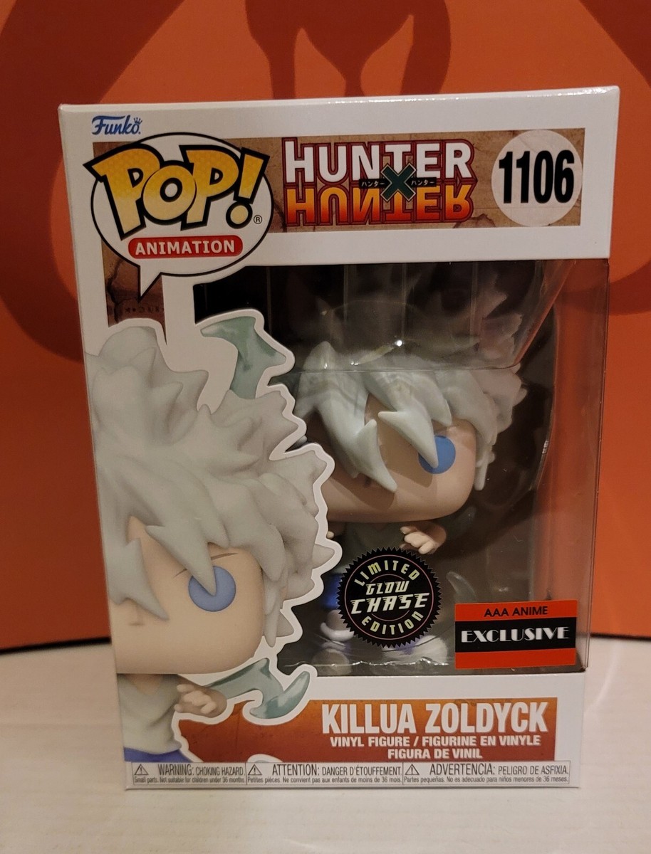Animation #1106 Funko POP! Killua Zoldyck *GITD/Chase* (AAA
