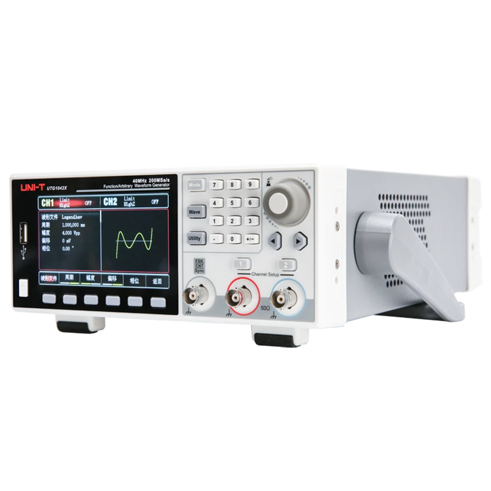 Uni-T UTG1000X Funktion/arbitrary Waveform Generator Profi Frequenz Meter, CE ! - Bild 2 von 4