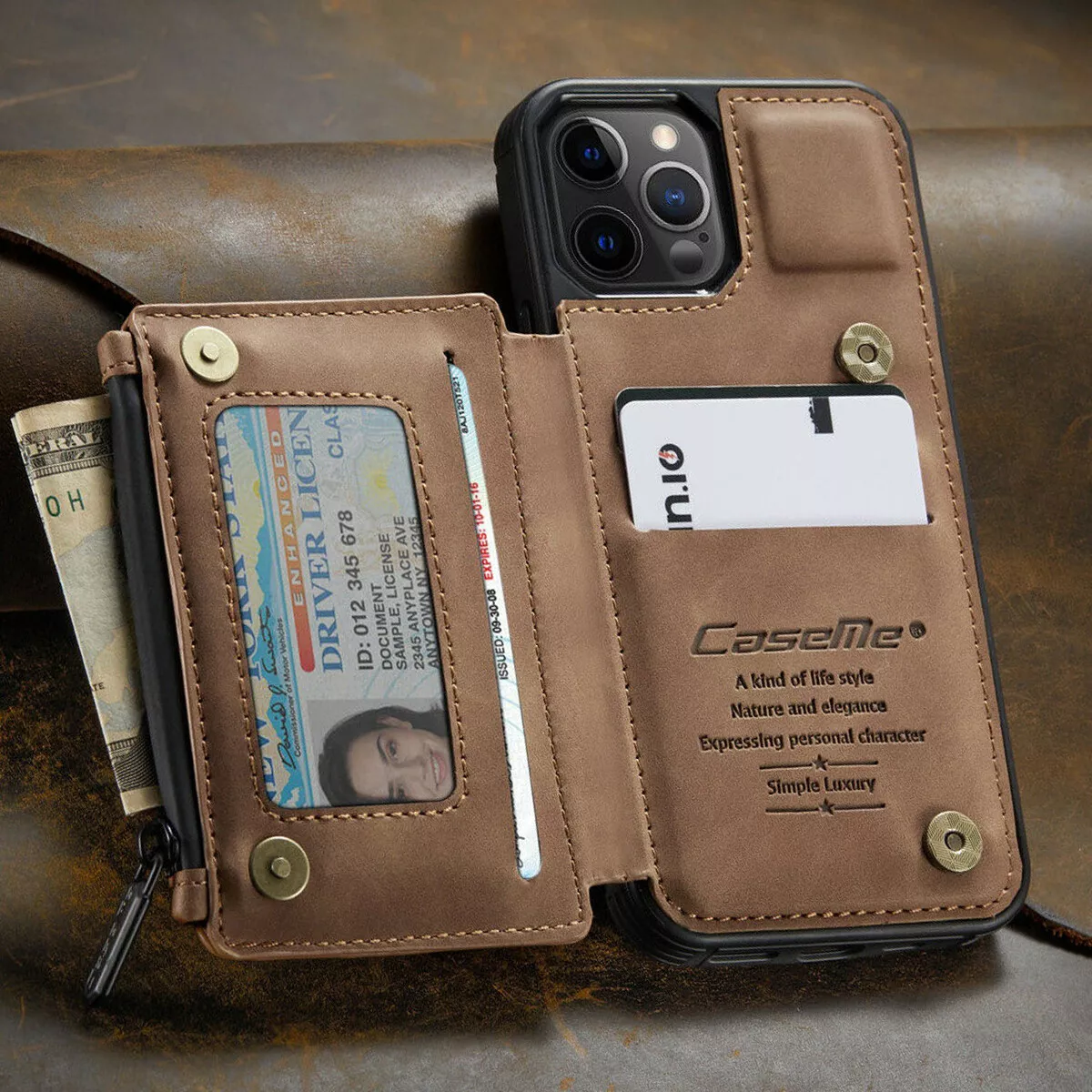 leather wallet phone