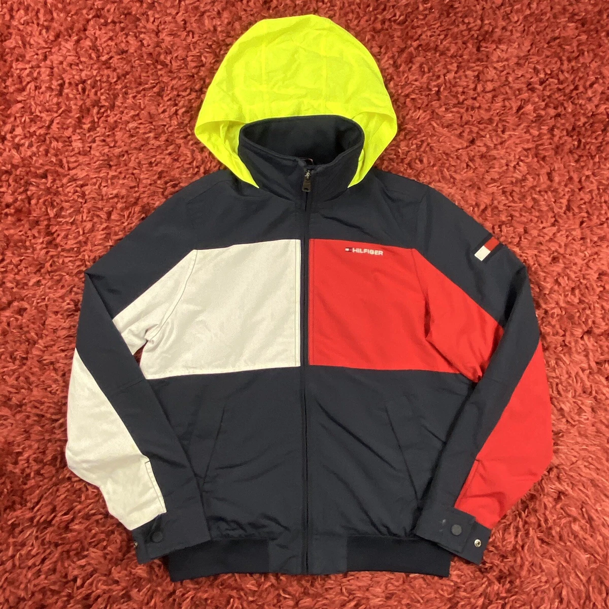 Tommy hilfiger big clearance flag jacket