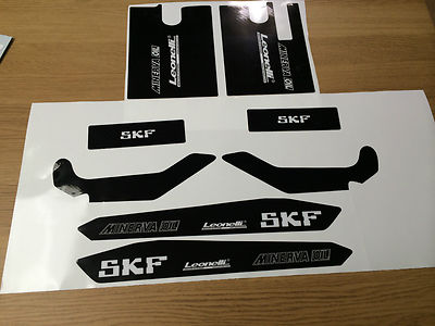 Sherco Gabel, Schwinge & Rahmenschutz Carbon Look Aufkleber / Sticker Set .
