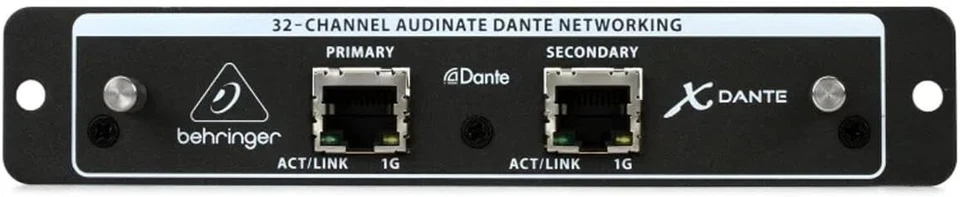 Behringer XDANTE Optional card for X32 interface for DANTE network 24bit 44.1k - Image 2 of 2
