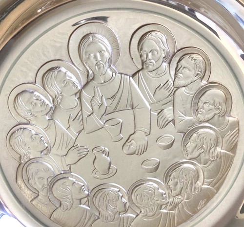 The 1975 Flanklin Mint Easter Plate 8'' Sterling 298.5gr Limited Edition 619 - Picture 9 of 11