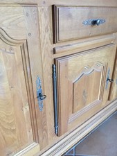 eiche Schrank massiv gebraucht! Farbe braun,Einzelstück!