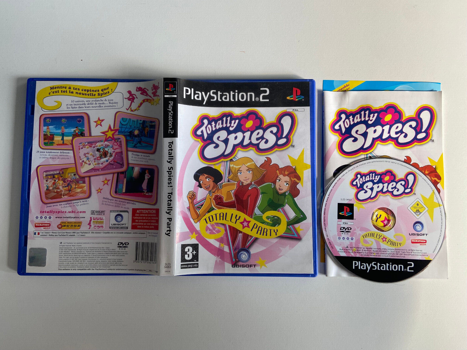 Jeu Wii Totally Spies! Totally Party - Complet, Bon état, En Français, édité Par Ubisoft