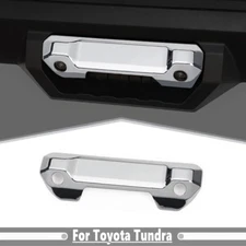 For Toyota Tundra 2022-2025 Chrome Tailgate Door Handle Cover Trim Decor Bezels