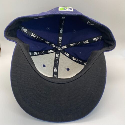Cappello Berretto New Era 5950 Minor League Vermont Lake Monster Fitted 7 3/8 - Foto 4 di 6