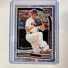 2024 Panini USA Stars & Stripes Jack McKernan #45 Opening Day Sparkle