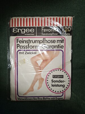 Damen Feinstrumpfhose Ergee, mit Zwickel 42/44 nerz, 20den