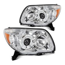 Headlight Left Right Chrome Housing for Toyota 4Runner 2006-2009