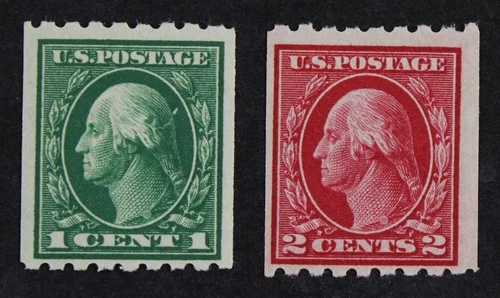 CKStamps: US Stamps Collection Scott#410 Mint LH OG #411 Mint H OG