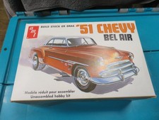 1951 Chevy Belair Plastic Model Kit Made in USA NOT Re-issue