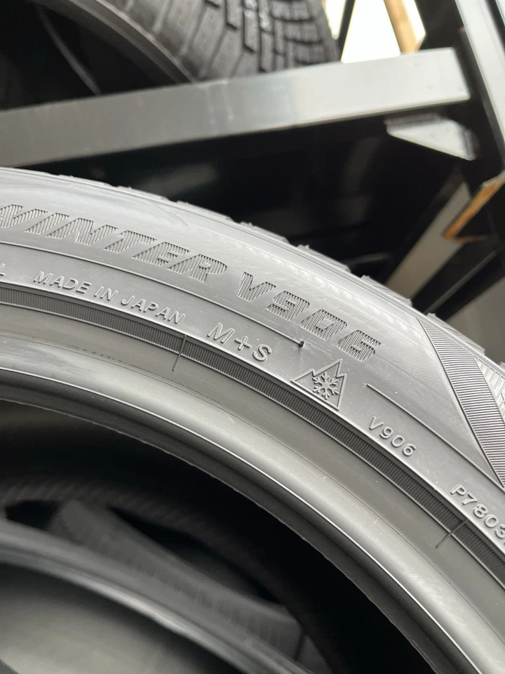 4x NEU 245/45R18 100V XL Yokohama BluEarth V906 Winterreifen NEU DOT4724 ALPIN * - Bild 3 von 3