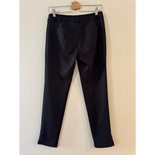 Birdy & Grace Womens Stretch Treggings Golf Pants Size 4 Black Skinny Athletic - Afbeelding 3 van 7
