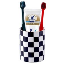 Ceramic Toothbrush Holder Toothpaste Holders, Cute Bathroom Tumbler Cups Reus...