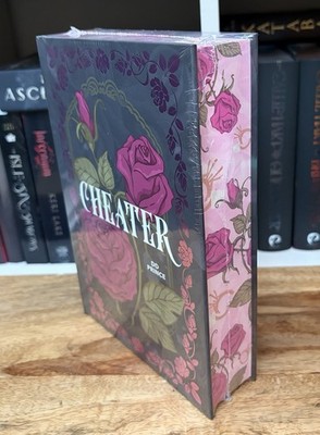 Cheater by D D Prince Red Flags & Roses Signed Exclusive HC Sprayed Edge Sealed