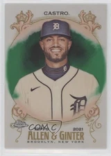 2021 Topps Allen & Ginter Chrome Green Refractor 72/99 Willi Castro #189 g2u