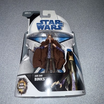 Hasbro Star Wars Clone Wars Animated No. 24 Jar Jar Binks Action Figure