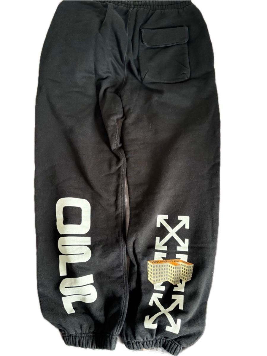 Men's Wear Off-White OFF WHITE Off White Sweatpants Black Men s