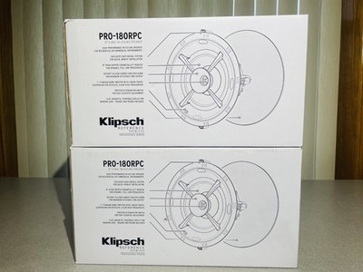 Brand New Klipsch PRO-180RPC In-Ceiling Speaker  X 2 units for sale