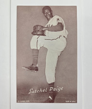1947-1966 Exhibits Satchel Paige Baseball Card