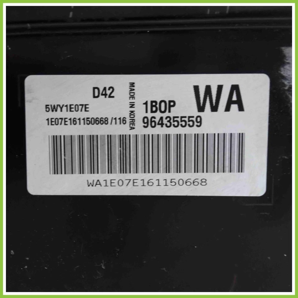 Centralina CONTINENTAL 5WY1E07E CHEVROLET (DAEWOO) KALOS T200 1.2 53kw - Immagine 3 di 3