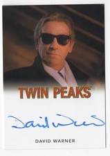 David Warner as Thomas Eckhardt 2025 Twin Peaks Log Lady Autograph Card Auto NM