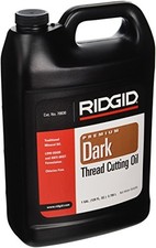 RIDGID 70830 Dark Thread Cutting Oil, 1 Gal, Halogen, PCB and Chlorine-Free, Low
