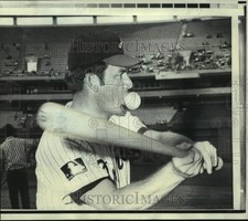 1969 Press Photo Atlanta Braves baseball player Pat Jarvis - nos17242