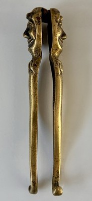 Vintage Nussknacker Messing Design Joker