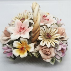 KERAMOS R.Capodimonte 花瓶　イタリア　ヴィンテージ　サイン Keramos R. Capodimonte Vintage Italy Vase - Etsy