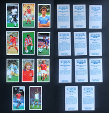 Barratt / Bassett Football Candy Sticks Cards - Football 1981-82