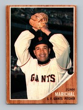 1962 Topps #505 Juan Marichal VG-VGEX Vintage HOF Baseball Card