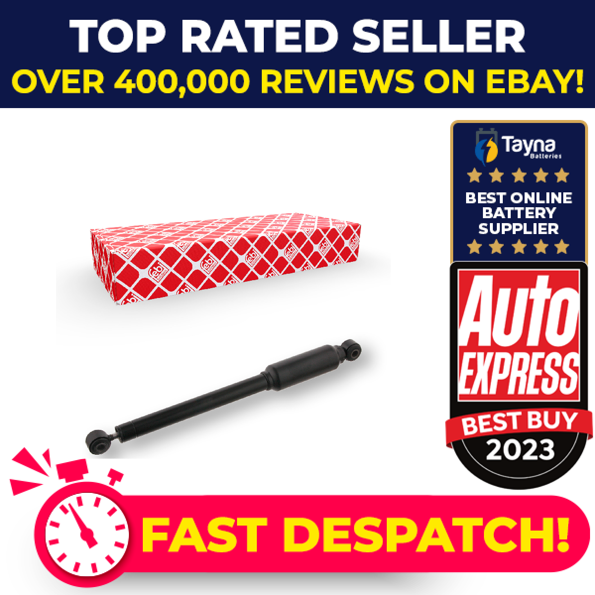 Steering Damper Shock Absorber fits MERCEDES G500 W463 5.0 1993 on A0004635632