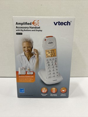 Vtech Amplified Accessory Handset with Big Buttons and Display - SN5107 - Opened