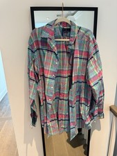 Polo Ralph Lauren Mens 2XB Plaid Button Down Shirt Multicolor Cotton Big Tall