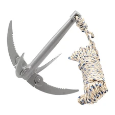 Grappling Hook Folding Survival Claw Multifunctional Stainless Steel For Outdoor